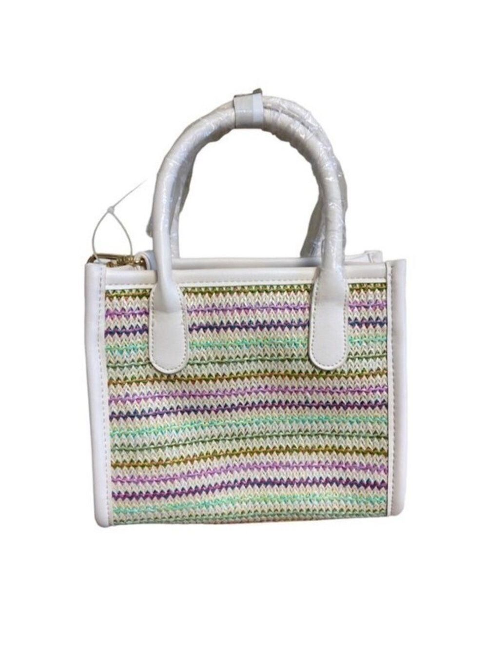 Like Dreams White and Multicolor Women's bag Crossbody NWT